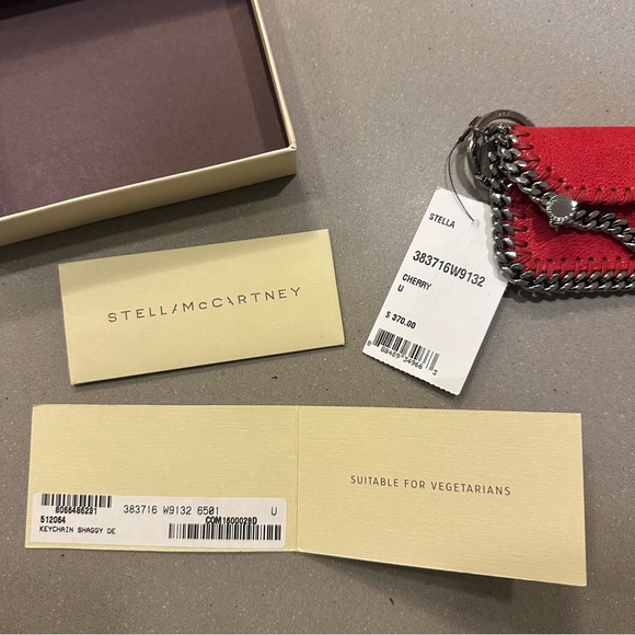 Stella McCartney Shaggy Deer Falabella Key Chain - Picture 8 of 8